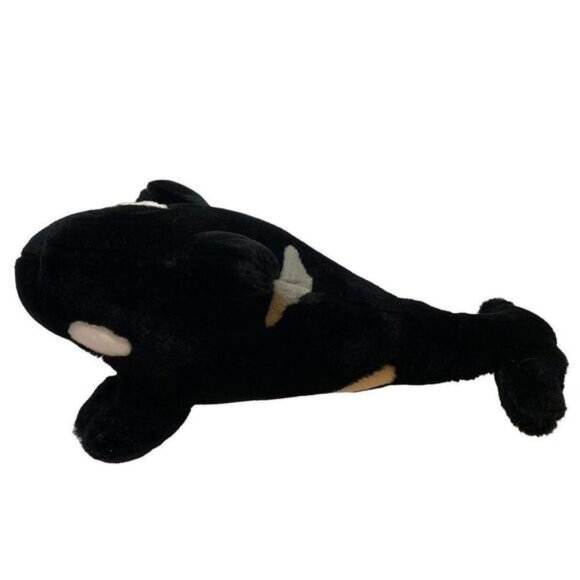 Other - Sea World Orca Shamu Killer Whale Plush 16inchBlack White Stuffed Animal Soft To